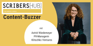 Content-Buzzer mit Astrid Wiedemeyer