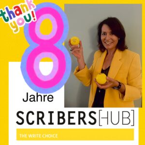 Jubiläum 8 Jahre Scribershub